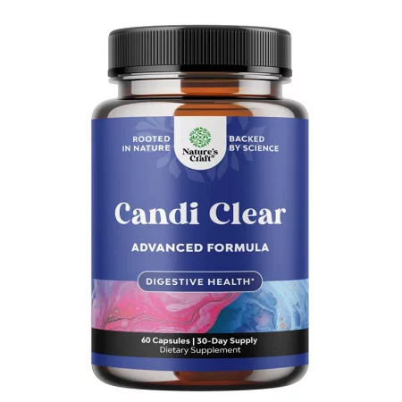 Candi Clear – Подкрепа при кандида и чревен дисбаланс, 60 капсули
