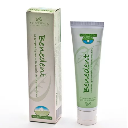 Паста за зъби с алое вера + мента – Нежно почистване и свеж дъх, Benedent Aloe Vera, 100 ml