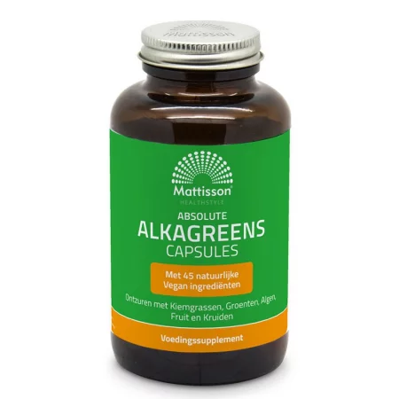 Алкален баланс - АлкаГрийнс - Absolute AlkaGreens, 180 капсули