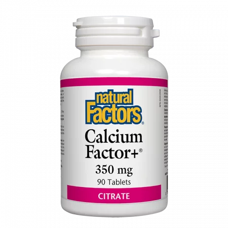 Calcium Factor+®/ Калций фактор+® (цитрат) 350 mg х 90 таблетки