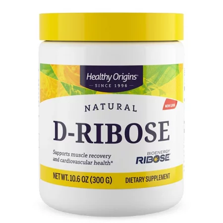 D-Рибоза – Клетъчна енергия и сърдечно-мускулна подкрепа, 5 g, 300 g прах