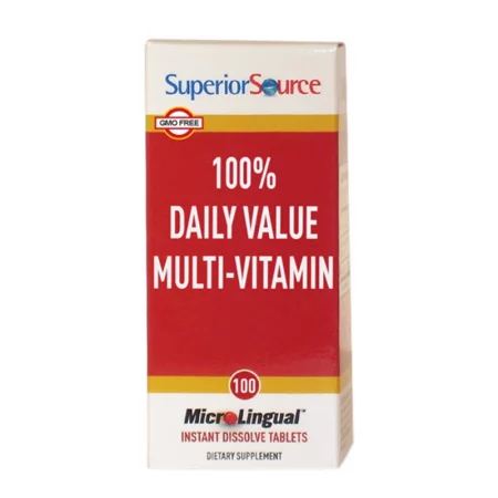 Мултивитамини - 100% Daily Value Multi-Vitamin, 100 сублингвални таблетки