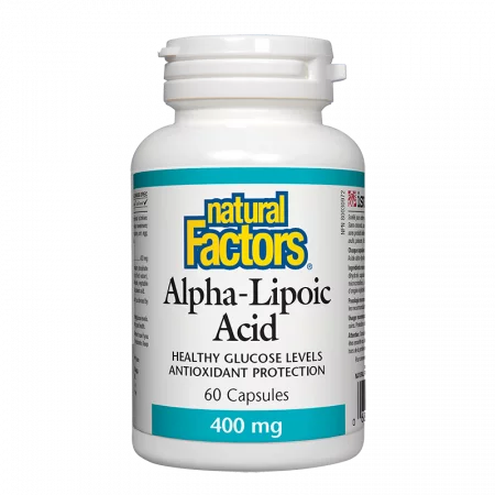 Alpha-Lipoic Acid/ Алфа-липоева киселина 400 mg x 60 капсули