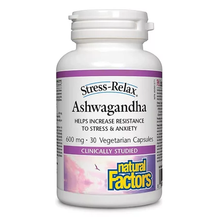 Ashwagandha - Ашваганда, 600 mg, 30 капсули