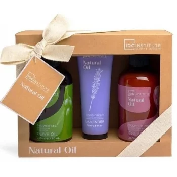 IDC Подаръчен комплект Natural oil 3 части 42224