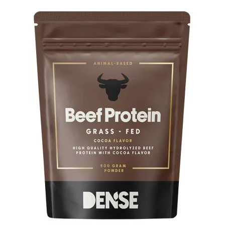 Подкрепа за мускулите - Телешки протеин (Beef Protein (grass-fed), 500 g прах, с вкус на какао