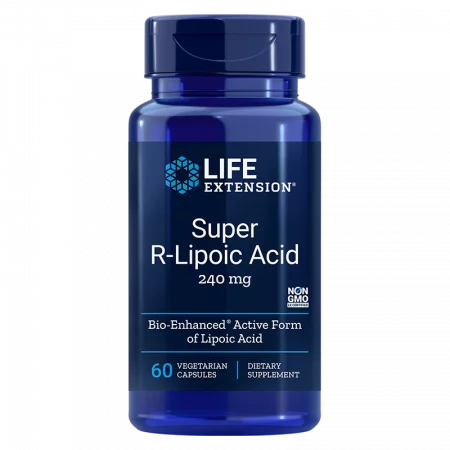 Super R-Lipoic Acid / Алфа-липоева киселина (R-форма) 240 mg х 60 капсули