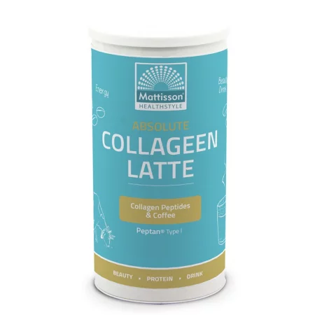 Колаген Лате - инстантна напитка с аромат на капучино, 180 g прах