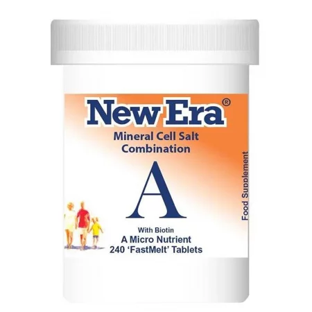 Combination A - Биотин за здрава коса, кожа и нокти, 18 µg, 240 бързоразтворими таблетки