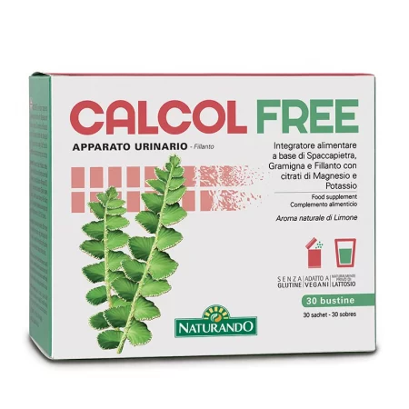 Формула за уринарен комфорт с Магнезий 225 mg и Калий 540 mg – Подкрепа при риск от калцификация, Calcolfree, 30 сашета