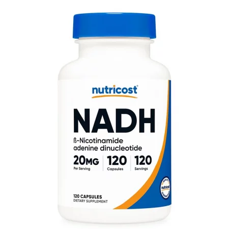 NADH (β-никотинамид аденин динуклеотид) – Фокус и умствена енергия, 20 mg, 120 капсули