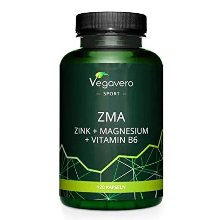 При активен спорт - Цинк+Магнезий+Витамин B6 - ZMA, 120 капсули