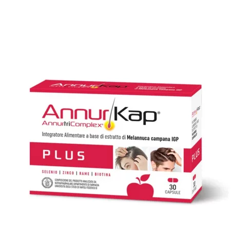 За укрепване и растеж на косата - AnnurKap® Plus, 30 капсули