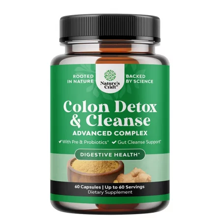 Colon Detox – При запек и чревен дискомфорт, 60 капсули