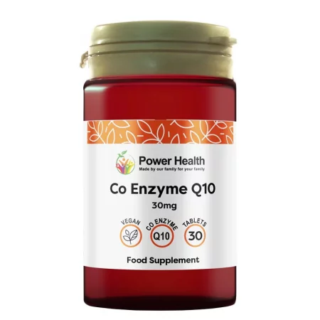 Коензим Q10 – Енергия за сърцето и клетките, 30 mg, 30 таблетки