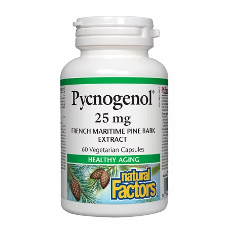 Pycnogenol® - Пикногенол, 25 mg, 60 капсули