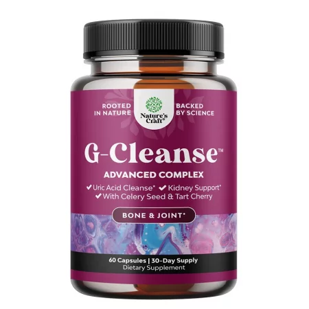 G-Cleans Advanced Complex – При повишена пикочна киселина, 60 капсули