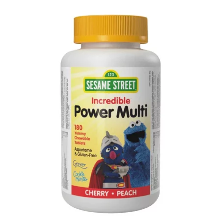 Мултивитамини за деца – Силен имунитет и  здравословен растеж, 180 дъвчащи таблетки