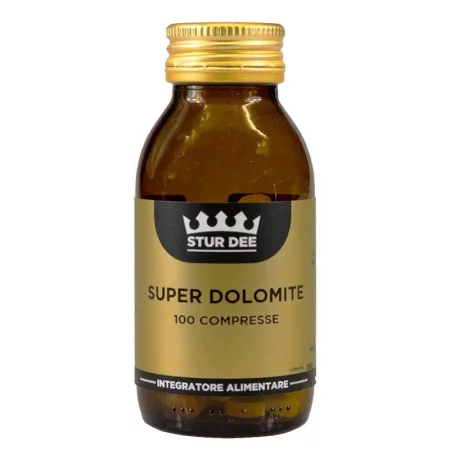 Super Dolomite (Калций + D3 + Витамин A) – Здрави кости, зъби и мускули, 100 таблетки