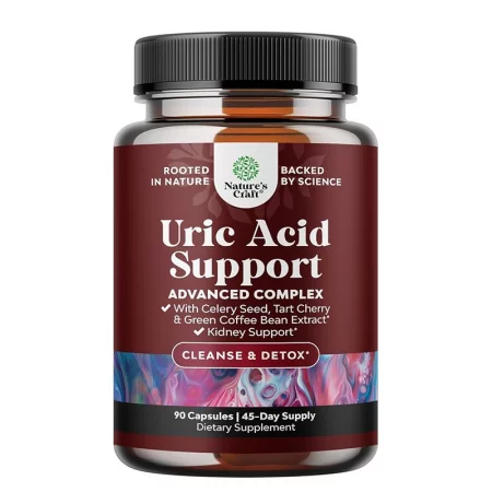 Uric Acid Support – Нормални нива на пикочна киселина и бъбречна подкрепа, 60 капсули