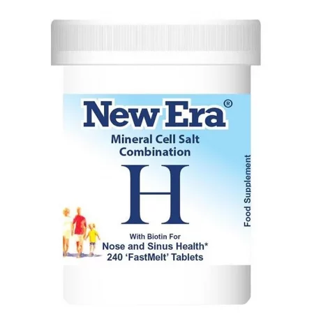 Combination H – Минерални соли с магнезиев фосфат + биотин - За синуси, 240 бързоразтворими таблетки