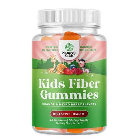 Фибри за деца – Чревен комфорт и редовен стомах, 60 желирани таблетки