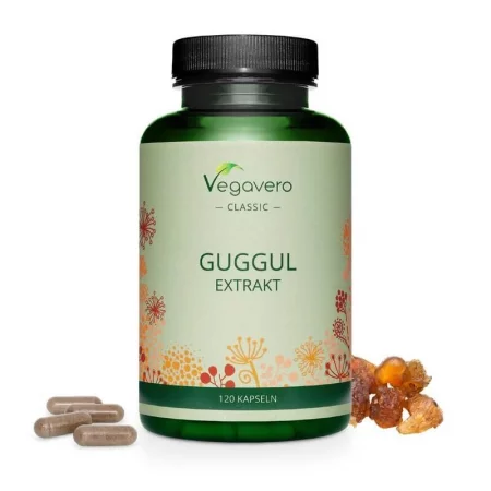 Guggul Extract / Гугул, 120 капсули, 100% Vegan