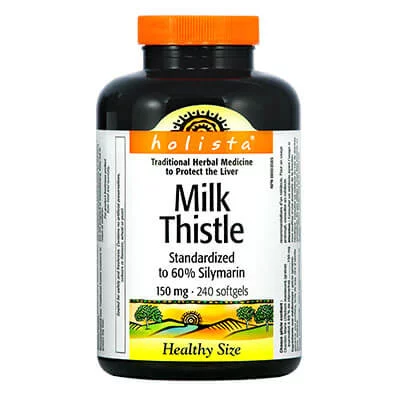 Бял трън - Milk Thistle Holista®, 150 mg х 240 софтгел капсули