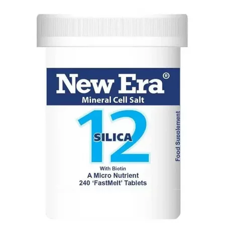 Минерална сол №12 Силиций с Биотин – Здрава коса и еластична кожа, 240 бързоразтворими таблетки