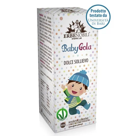 Baby Gola формула с витамин C, цинк и етерични масла - При възпалено гърло, за деца, 15 ml спрей