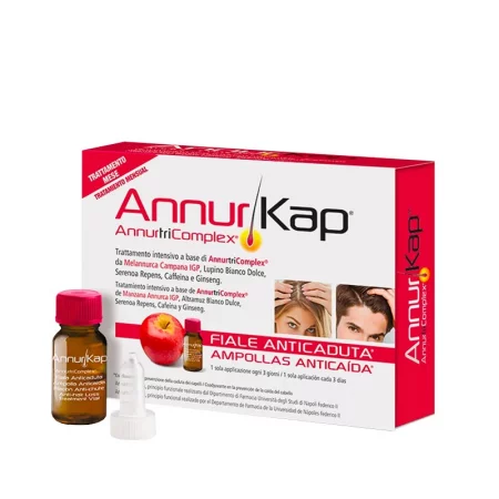 Флакони против косопад Annurkap®, 10 броя x 8 ml