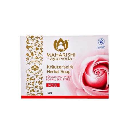 Rose Kräuterseife Ayurveda / Билков сапун с розово масло, 100 g