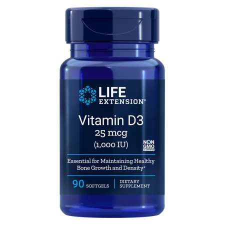 Vitamin D3 / Витамин D3 1000 IU, 90 софтгел капсули