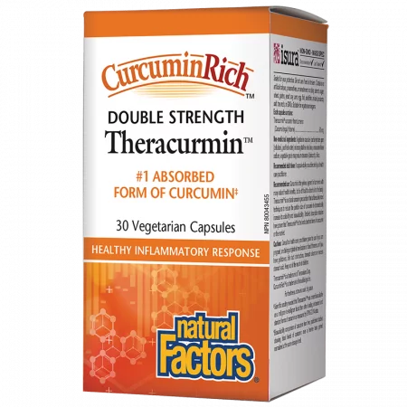 CurcuminRich™ Theracurmin™ Double Strength / Теракурмин, 60 mg, 30 капсули