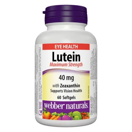 Lutein with Zeaxanthin Extra Strength – Лутеин и зеаксантин – В подкрепа на зрението, 60 софтгел капсули