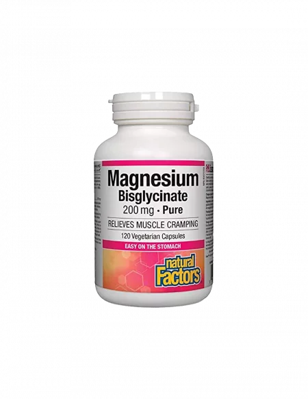 Magnesium Bisglycinate Pure Магнезий бисглицинат 200 mg, 120 капсули