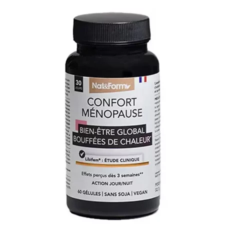Confort Ménopause – Облекчава симптомите на менопаузата, 600 mg, 60 капсули