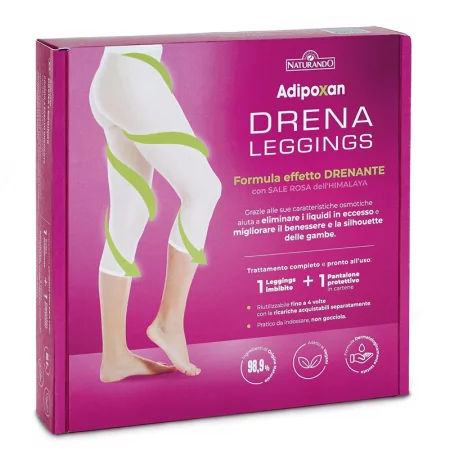 Дрениращ козметичен клин с Хималайска розова сол – За стегнат силует, Adipoxan, 1 бр.