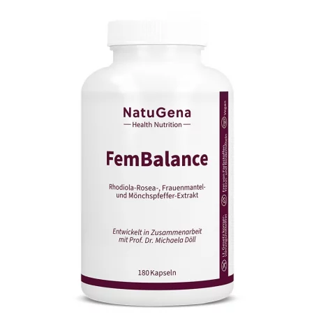 FemBalance – Хормонален баланс при ПМС, нередовен цикъл и менопауза, 180 капсули