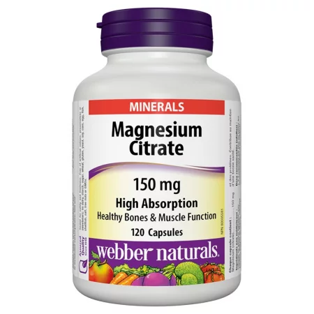 Magnesium Citrate High Absorption - Магнезий цитрат с висока абсорбация 150 mg, 120 капсули