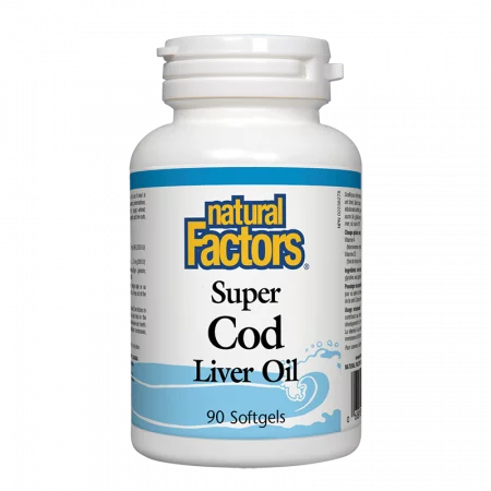 Super Cod Liver Oil/ Черен дроб на треска (масло) 1100 mg х 90 софтгел капсули