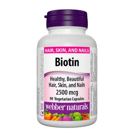 Biotin / Биотин, 2500 µg, 90 капсули