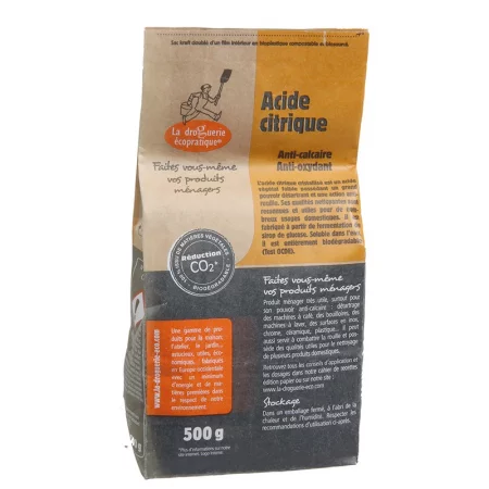 Лимонена киселина (минимум 99%) – Срещу котлен камък и ръжда, 500 g