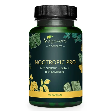 Памет и концентрация - Ноотропик Про с гинко билоба, DHA и витамини В,  90 капсули