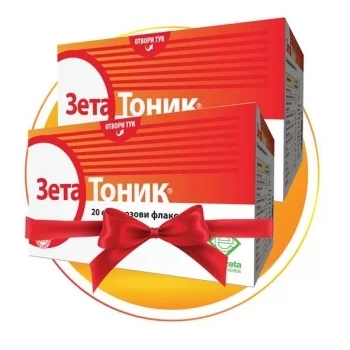 ЗЕТА ТОНИК флакони 20 х 10 мл. 1+1 на 50% от цената ЕРБОЗЕТА