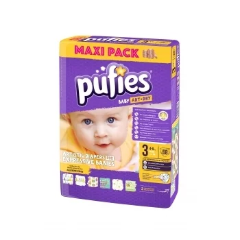 ПЕЛЕНИ ПУФИС АРТ N3 МЕДИУМ X 68 БР.