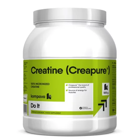 Креатин монохидрат 5000 mg – Сила, издръжливост и мускулна маса, 500 g прах