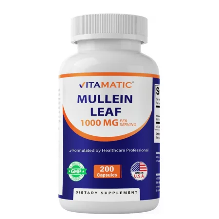 Лопен (лист) – При кашлица и възпалено гърло, 333 mg, 200 капсули