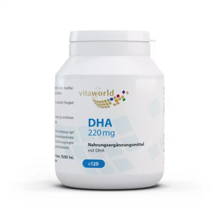 DHA / Докозахексаенова киселина 220 mg, 120 софтгел капсули