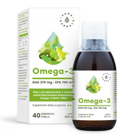 Омега-3 1400 mg EPA/ 740 mg DHA – Здраво сърце, добра концентрация и ясно зрение, 200 ml